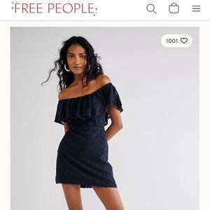 NWT Free people girl crush lace mini dress